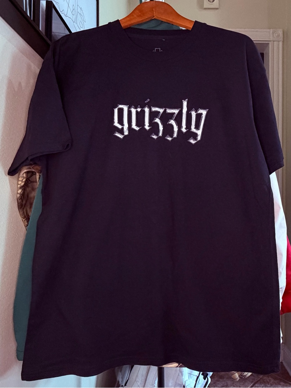 Grizzly Griptape Black Graphic Tee Men’s XL Streetwear Skate Shirt